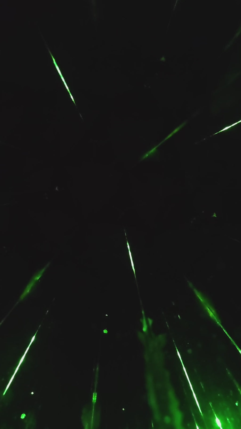 Moissons - Kaléidoscope verre jaune et vert texturé, vitrail vert